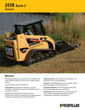 Kompaktlader Caterpillar 247B II