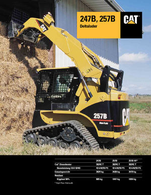 Kompaktlader Caterpillar 247B