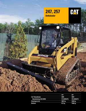 Kompaktlader Caterpillar 247