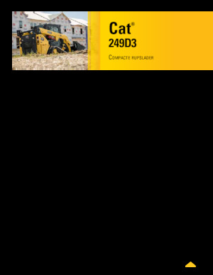 Kompaktlader Caterpillar 249D3
