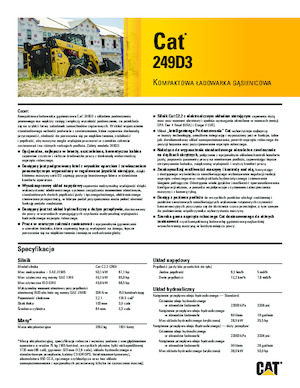 Kompaktlader Caterpillar 249D3