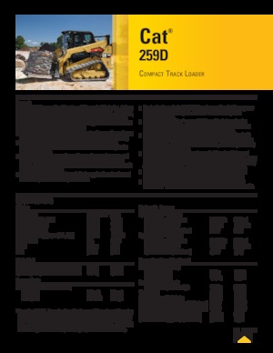 Kompaktlader Caterpillar 259D