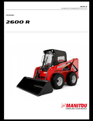 Kompaktlader Manitou 2600R