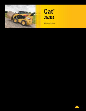 Kompaktlader Caterpillar 262D Series 3