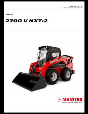 Kompaktlader Manitou 2700V NXT:2
