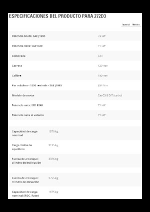 Kompaktlader Caterpillar 272D3