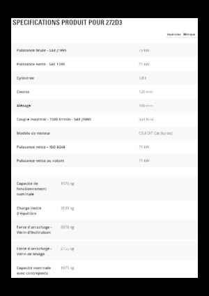 Kompaktlader Caterpillar 272D3