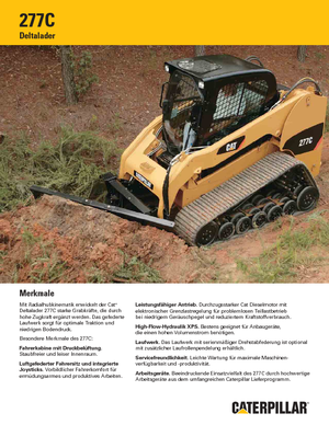 Kompaktlader Caterpillar 277C