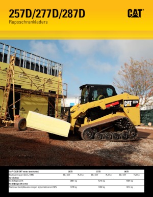 Kompaktlader Caterpillar 287D