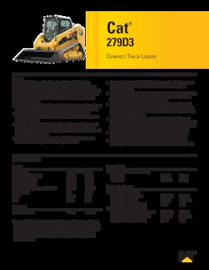 Kompaktlader Caterpillar 279D