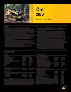 Kompaktlader Caterpillar 289D