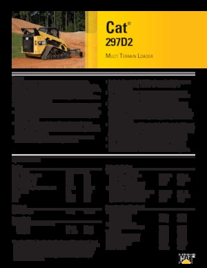 Kompaktlader Caterpillar 297D2