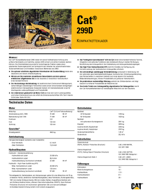 Kompaktlader Caterpillar 299D2 XHP