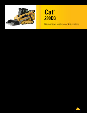 Kompaktlader Caterpillar 299D Serie 3 Deltalader