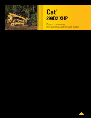 Kompaktlader Caterpillar 299D2  XHP