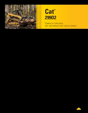 Kompaktlader Caterpillar 299D2