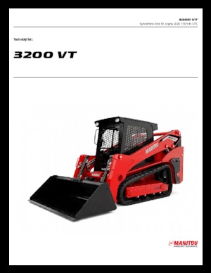 Kompaktlader Manitou 3200VT