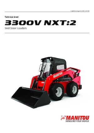 Kompaktlader Manitou 3300V NXT:2