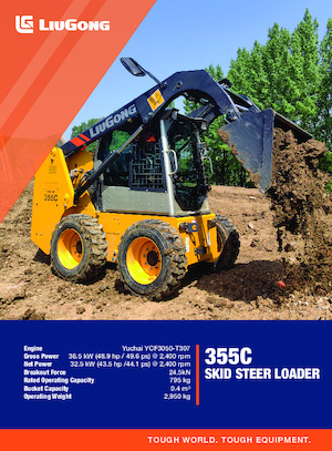 Kompaktlader Liugong 355C