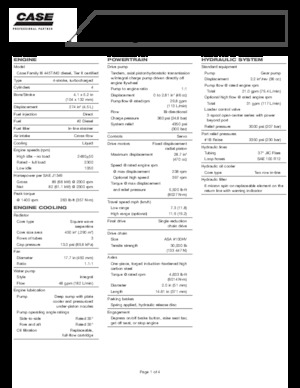 Kompaktlader Case 445