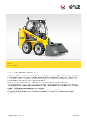 Kompaktlader Neuson 501s