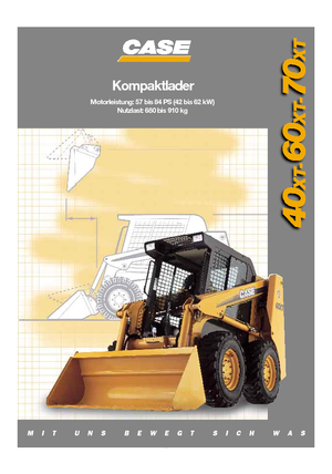 Kompaktlader Case 70 XT