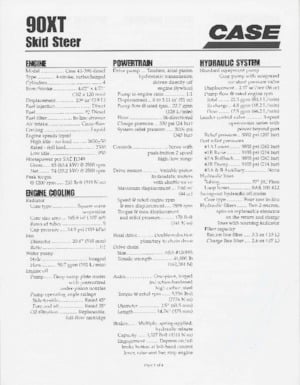 Kompaktlader Case 90XT 