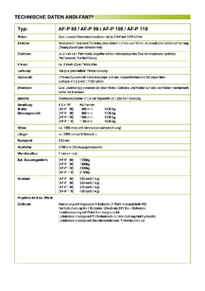 Radlader ANDI-Berning AF-P 118