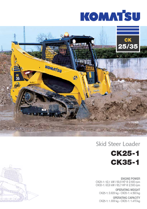 Kompaktlader Komatsu CK35-1