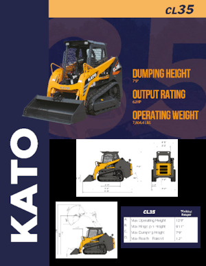 Kompaktlader Kato CL35