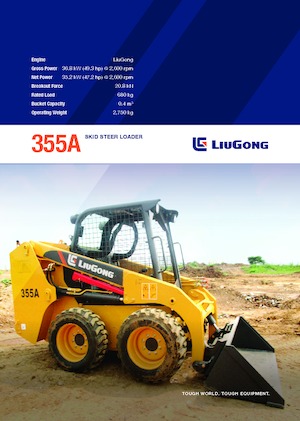 Kompaktlader Liugong 355A