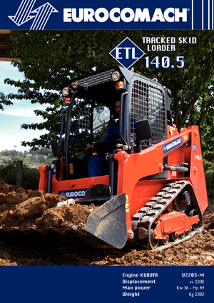 Kompaktlader Eurocomach ETL 140.5