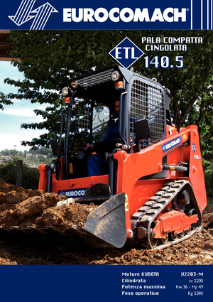 Kompaktlader Eurocomach ETL 140.5