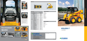 Kompaktlader Hyundai HSL 650-7