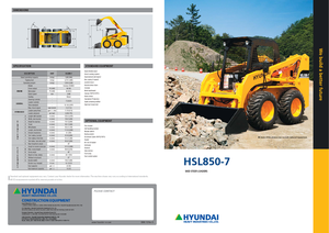 Kompaktlader Hyundai HSL 850-7