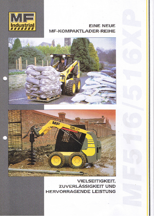 Kompaktlader MF Industrial MF 516 XP