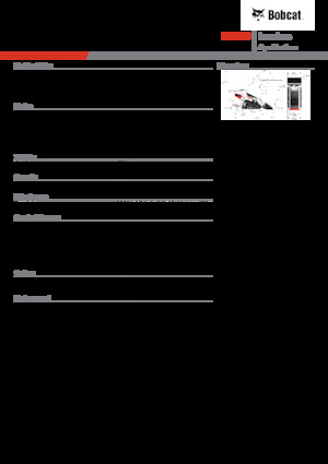 Kompaktlader Bobcat MT100