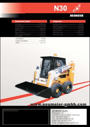Kompaktlader Neumeier N 30
