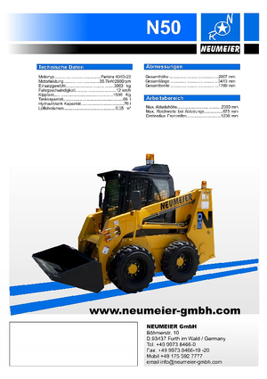 Kompaktlader Neumeier N 50