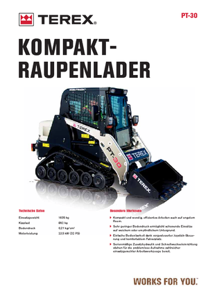 Kompaktlader Terex PT 30