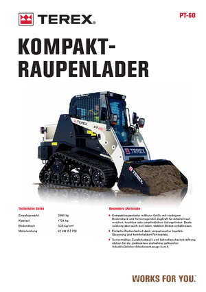 Kompaktlader Terex PT 60