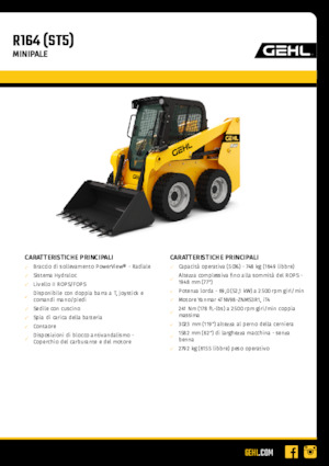 Kompaktlader Gehl R164