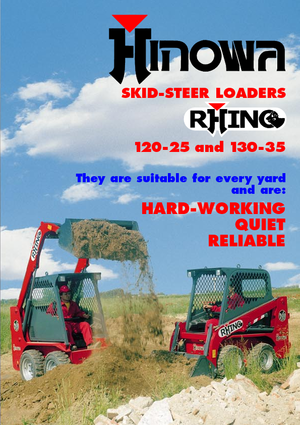 Kompaktlader Hinowa Rhino 130-35