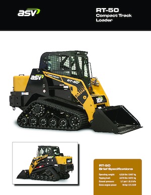 Kompaktlader ASV RT 50