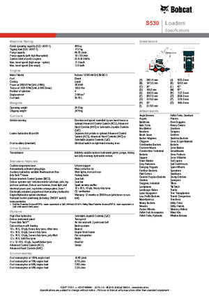 Kompaktlader Bobcat S530
