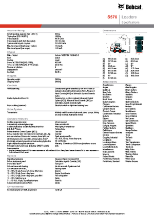 Kompaktlader Bobcat S570