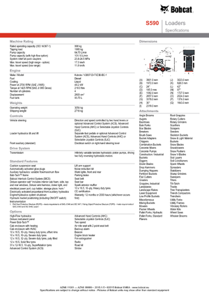 Kompaktlader Bobcat S590