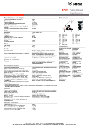 Kompaktlader Bobcat S770