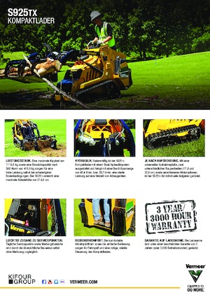 Kompaktlader Vermeer S925TX