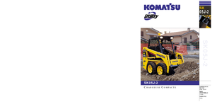 Kompaktlader Komatsu SK05J-2